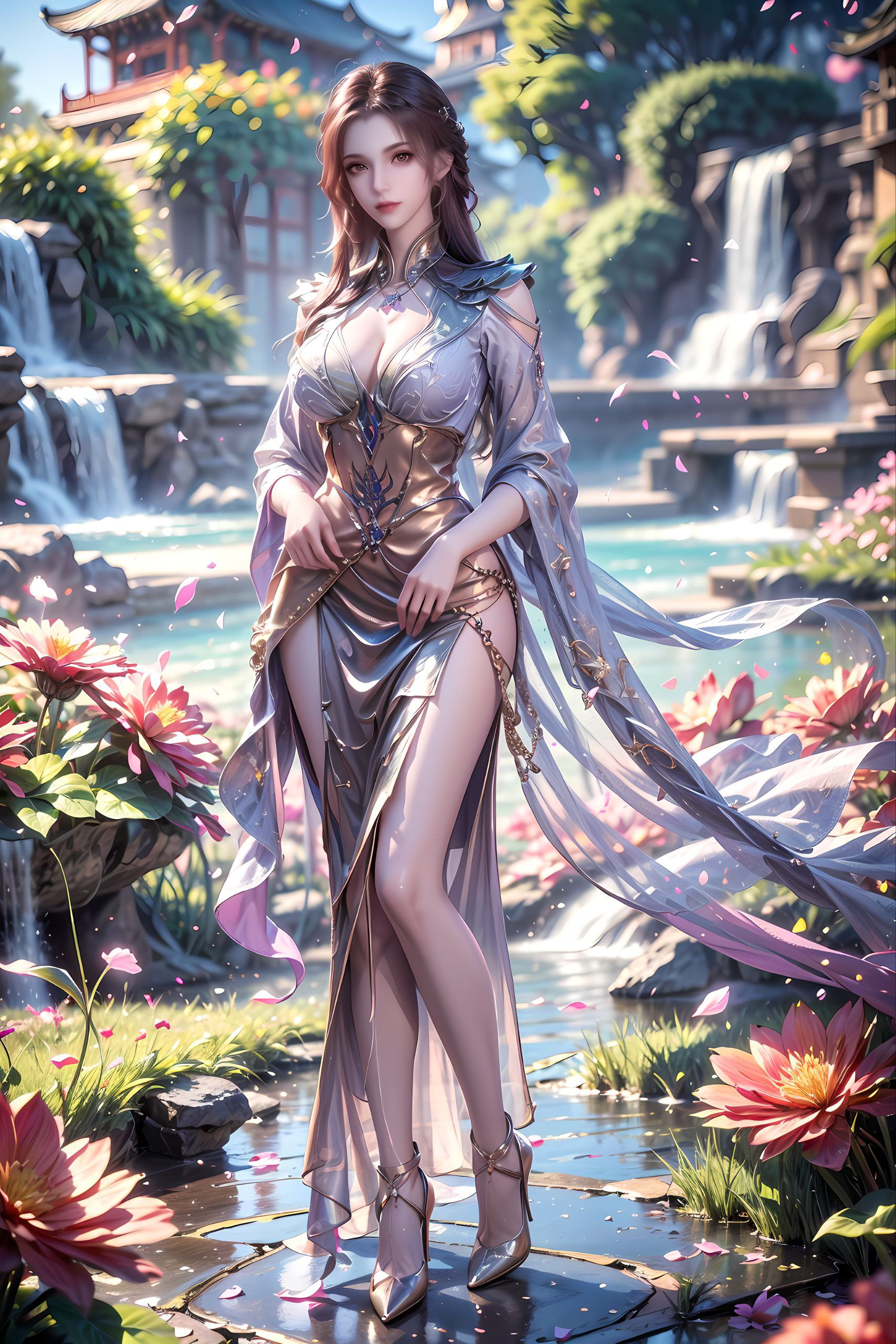 通过